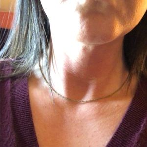 Stamped .925. Green sparkly necklace. Gorgeous